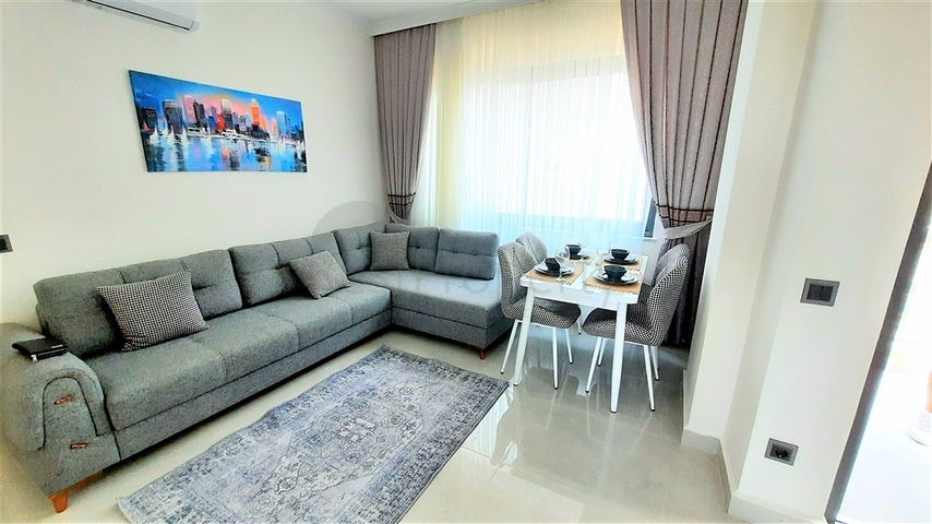 Меблированная квартира 2+1 в 350 метрах от моря