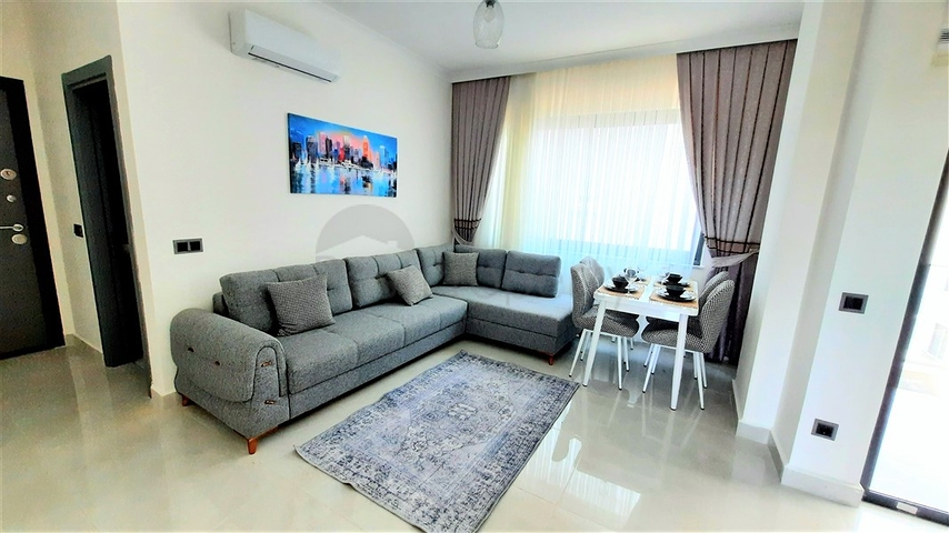 Меблированная квартира 2+1 в 350 метрах от моря