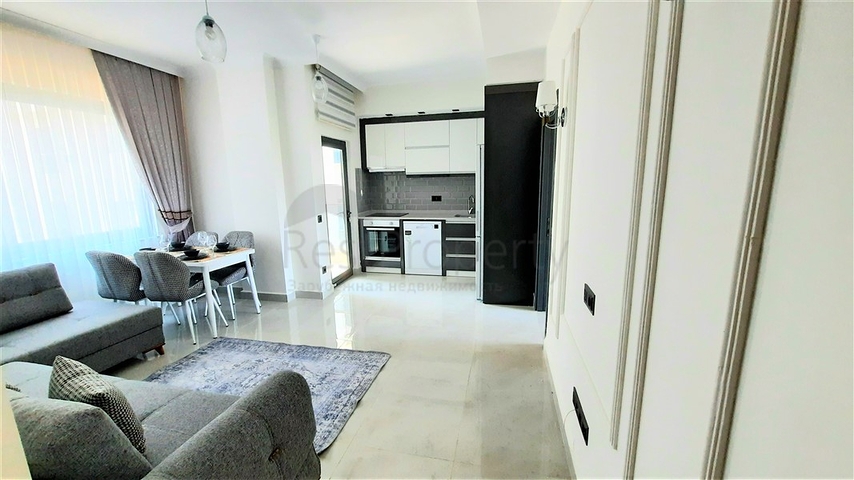 Меблированная квартира 2+1 в 350 метрах от моря