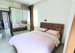 Меблированная квартира 2+1 в 350 метрах от моря