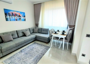 Меблированная квартира 2+1 в 350 метрах от моря