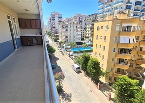 Квартира 2+1 в Махмутларе в 250 метрах от Средиземного моря