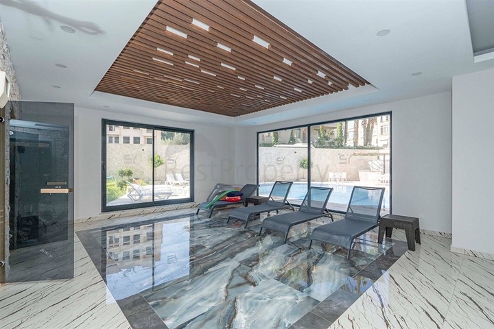 Квартира планировкой 2+1 в новом доме в центре Алании