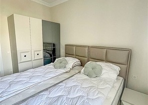 Квартира планировкой 2+1 в новом доме в центре Алании