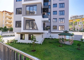 Квартира планировкой 2+1 в новом доме в центре Алании