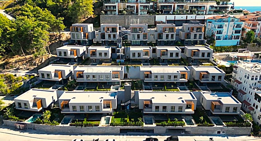 Уникальный проект комплекса вилл под гражданство в Конаклы