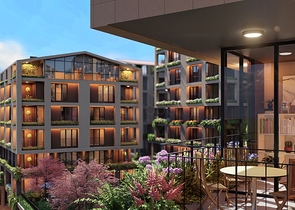 Окруженный зеленью масштабный проект в историческом центре