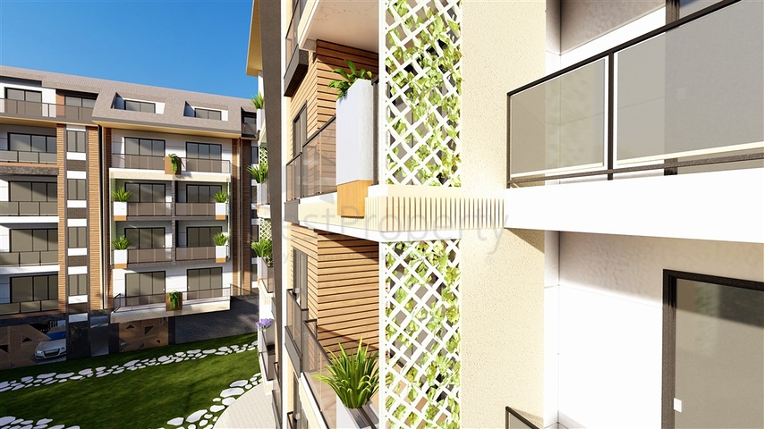 Проект на этапе строительства в районе Оба