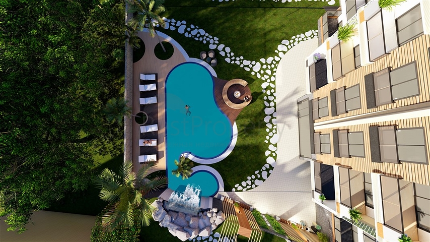 Проект на этапе строительства в районе Оба