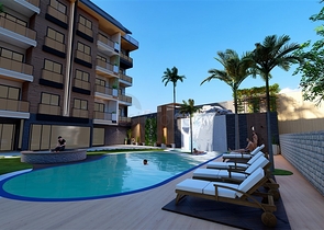 Проект на этапе строительства в районе Оба