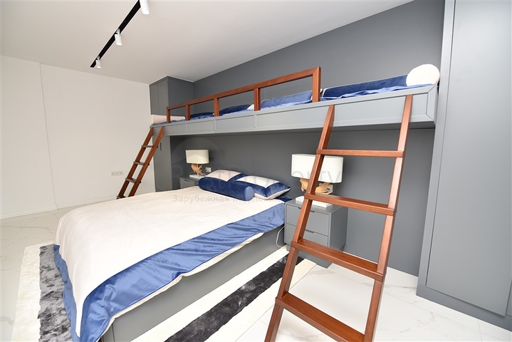 Роскошная квартира 4+1 в престижном комплексе Алании