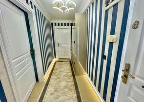 Стильная трехкомнатная квартира в европейском районе Оба