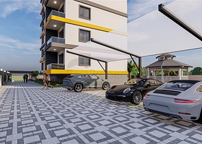 Квартира 1+1 в новом проекте в Авсалларе