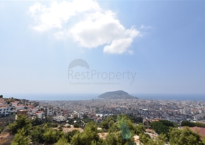 Пентхаус с панорамным видом в центре Алании 
