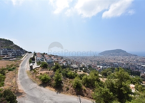 Пентхаус с панорамным видом в центре Алании 