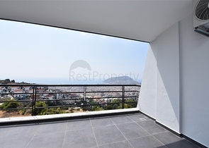 Пентхаус с панорамным видом в центре Алании 