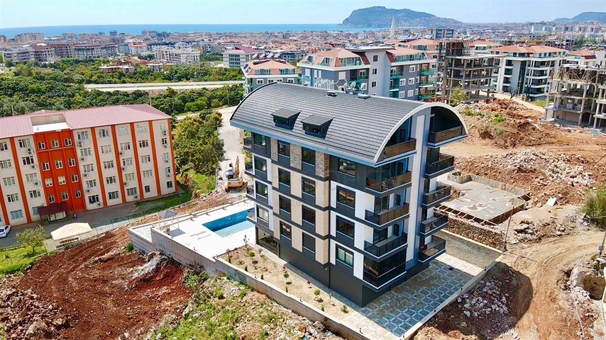 Двухкомнатная квартира в районе Оба