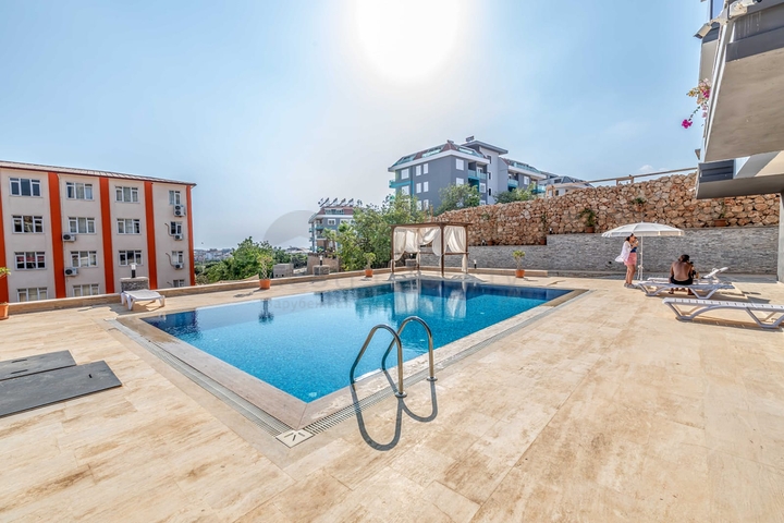 Двухкомнатная квартира в районе Оба