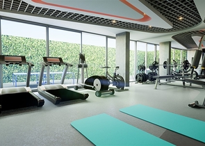 Просторная квартира в новом комплексе района Клеопатра