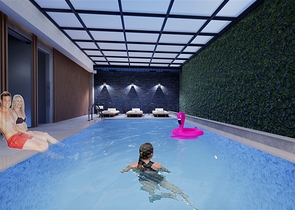 Просторная квартира в новом комплексе района Клеопатра