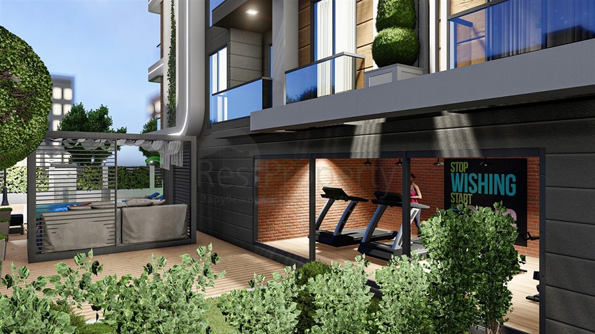 Новый проект в центре Алании в 350 м от моря 