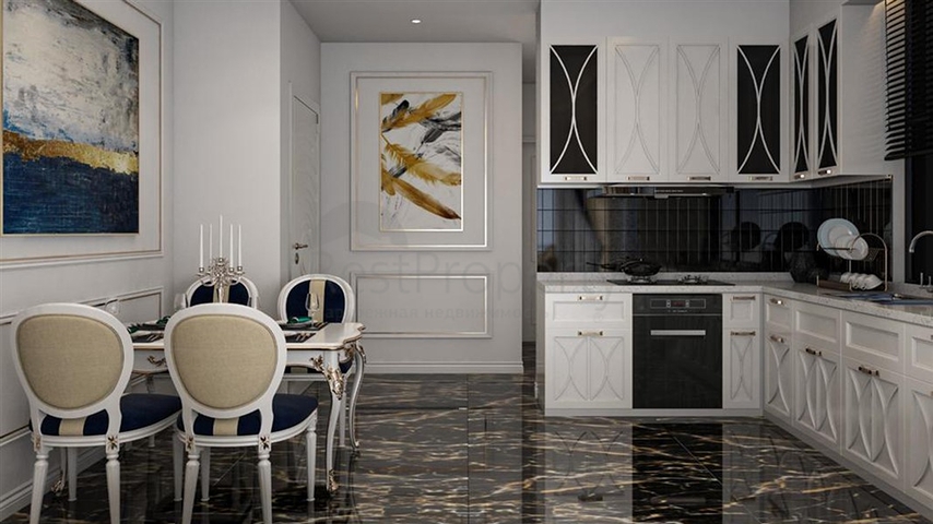 Новый проект в центре Алании в 350 м от моря 