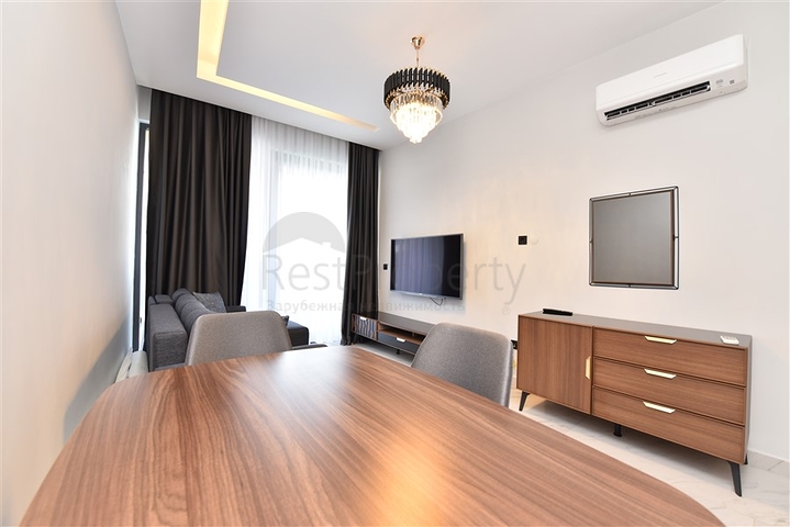 Двухкомнатная квартира на первой линии в Каргыджаке