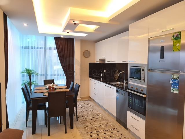 Квартира 2+1 c видом на море в районе Джикджилли