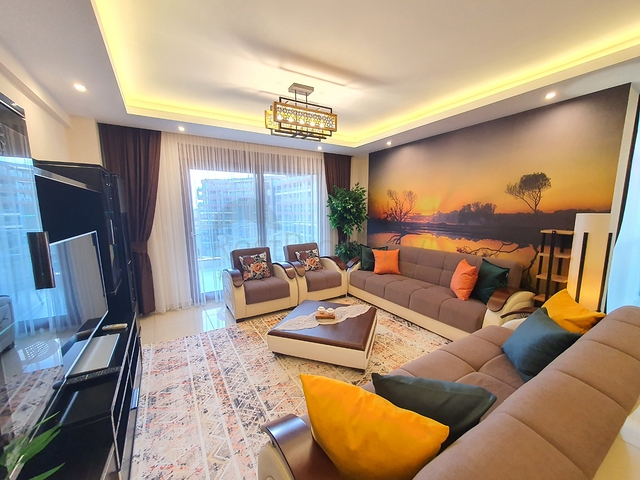 Квартира 2+1 c видом на море в районе Джикджилли