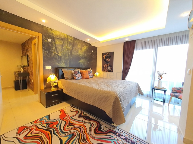 Квартира 2+1 c видом на море в районе Джикджилли