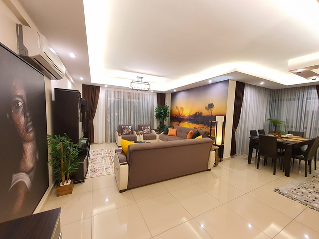 Квартира 2+1 c видом на море в районе Джикджилли