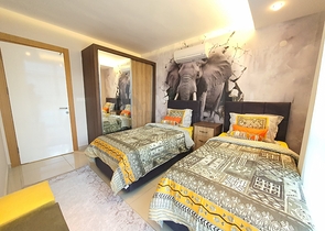 Квартира 2+1 c видом на море в районе Джикджилли