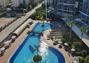 Квартира 2+1 c видом на море в районе Джикджилли