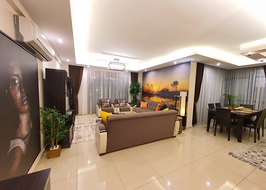 Квартира 2+1 c видом на море в районе Джикджилли