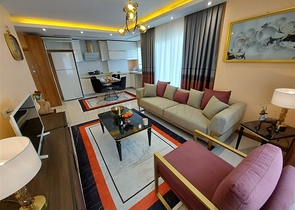 Просторная квартира 1+1 в Махмутларе