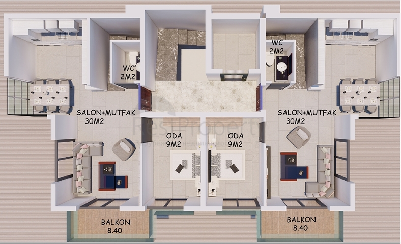 Новый инвестиционный проект в районе Кестель 