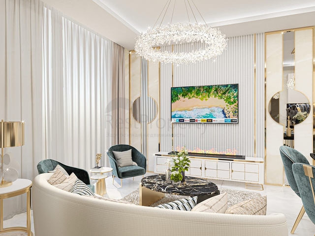 Трехкомнатная квартира в премиальном комплексе района Оба