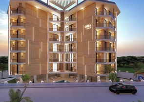 1+1 от одного из лучших застройщиков Алании в районе Оба 