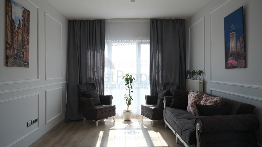 Квартира 2+1 с большой террасой в новом жилом комплексе