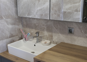 Квартира 2+1 с большой террасой в новом жилом комплексе