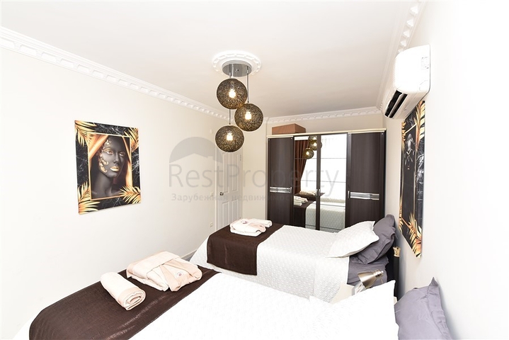 Трехкомнатная квартира с мебелью в районе Джикджилли