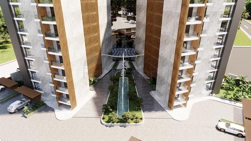 Новый проект с отельной инфраструктурой в Газипаша