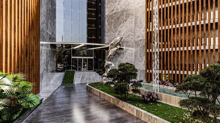 Новый проект с отельной инфраструктурой в Газипаша