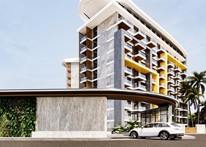 Новый проект с отельной инфраструктурой в Газипаша