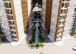 Новый проект с отельной инфраструктурой в Газипаша