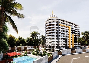 Новый проект с отельной инфраструктурой в Газипаша