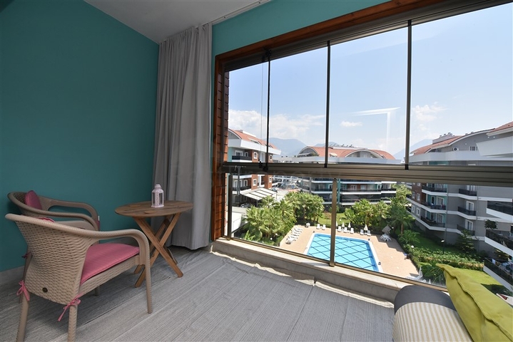 Меблированный пентхаус планировкой 2+1 в Обе