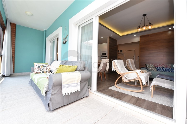 Меблированный пентхаус планировкой 2+1 в Обе