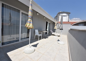 Меблированный пентхаус планировкой 2+1 в Обе