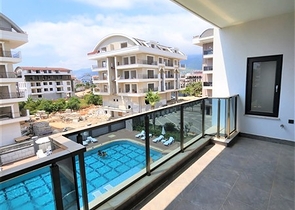 Двухкомнатные апартаменты в европейском районе Оба